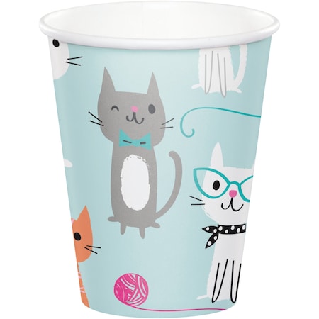 Creative Converting Cat Party Cups, 9oz, 96PK 328591